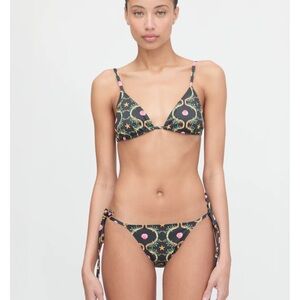 Hill House Home Black Cisco Trellis Bikini